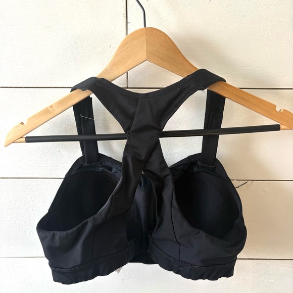 Brooks High Impact Racerback Sports Bra Black 34C - Picture 4 of 4